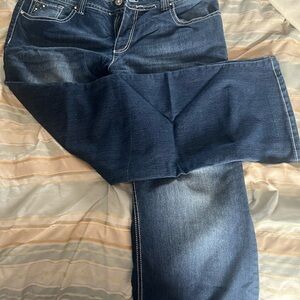 Faded Glory Dark Blue Bootcut Jeans